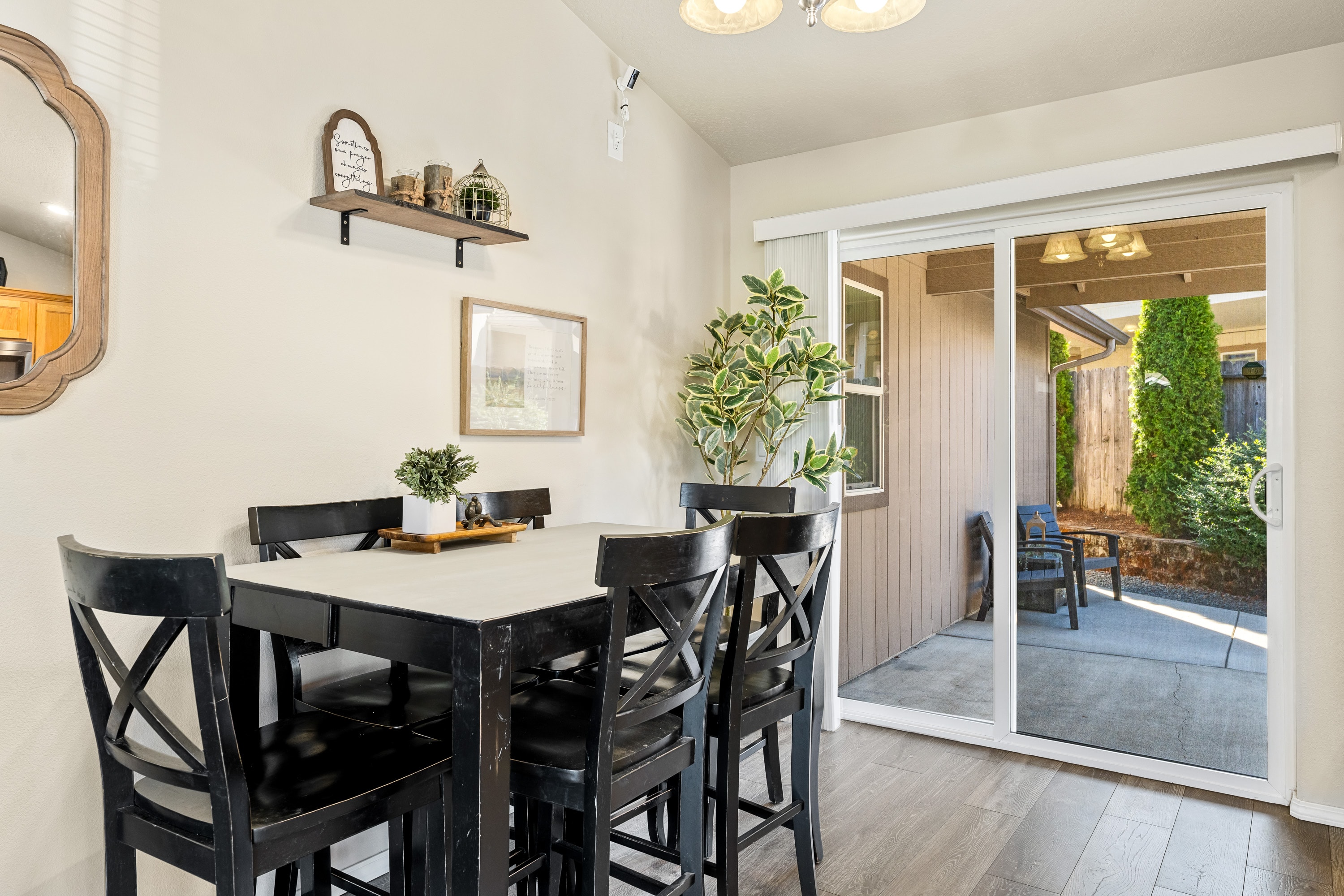 Dining space